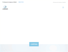 Tablet Screenshot of empresadelimpiezaenmadrid.net